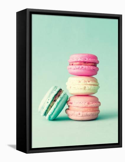 French Macarons-Incado-Framed Stretched Canvas