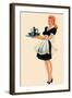 French Maid-null-Framed Art Print