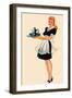 French Maid-null-Framed Art Print