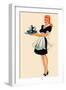 French Maid-null-Framed Art Print