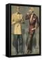 French Male Style for Spring- Summer 1951-Jean Choiselat-Framed Stretched Canvas