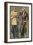 French Male Style for Spring- Summer 1951-Jean Choiselat-Framed Art Print