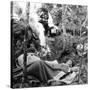 French Maquis Encampment, France, 1940-1944-null-Stretched Canvas