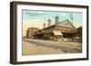 French Market and Red Store, New Orleans, Louisiana-null-Framed Art Print