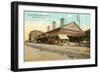 French Market and Red Store, New Orleans, Louisiana-null-Framed Art Print