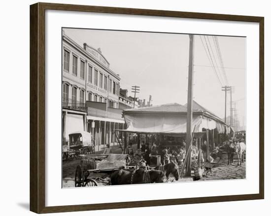 French Market, New Orleans, La.-null-Framed Photo