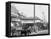 French Market, New Orleans, La.-null-Framed Stretched Canvas