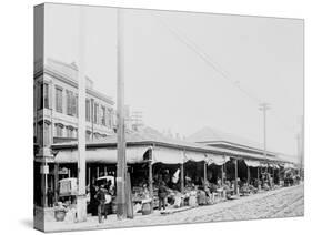 French Market, New Orleans, Louisiana-null-Stretched Canvas