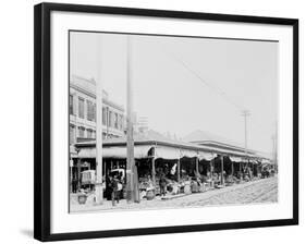 French Market, New Orleans, Louisiana-null-Framed Photo