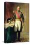 French Marshal Armand Jacques Achille Leroy De Saint Arnaud (1796-1854), 1854 (Oil on Canvas)-Charles-Philippe Lariviere-Stretched Canvas