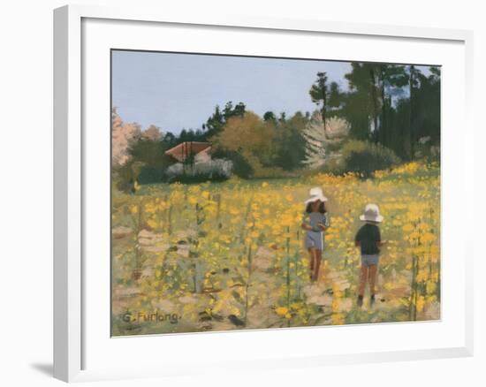 French Meadow, 1991-Gillian Furlong-Framed Giclee Print