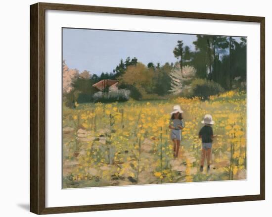 French Meadow, 1991-Gillian Furlong-Framed Giclee Print