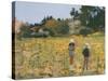 French Meadow, 1991-Gillian Furlong-Stretched Canvas