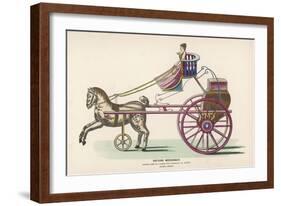 French Mechanical Carriage-null-Framed Art Print