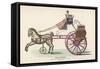 French Mechanical Carriage-null-Framed Stretched Canvas