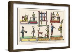 French Mechanical Toys-null-Framed Art Print