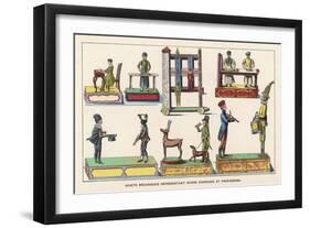 French Mechanical Toys-null-Framed Art Print