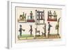 French Mechanical Toys-null-Framed Art Print