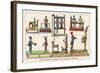 French Mechanical Toys-null-Framed Art Print