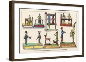 French Mechanical Toys-null-Framed Art Print