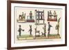 French Mechanical Toys-null-Framed Premium Giclee Print