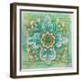 French Medallion II-Janice Gaynor-Framed Premium Giclee Print