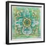 French Medallion II-Janice Gaynor-Framed Premium Giclee Print