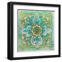 French Medallion II-Janice Gaynor-Framed Art Print