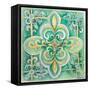 French Medallion III-Janice Gaynor-Framed Stretched Canvas