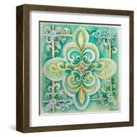 French Medallion III-Janice Gaynor-Framed Art Print