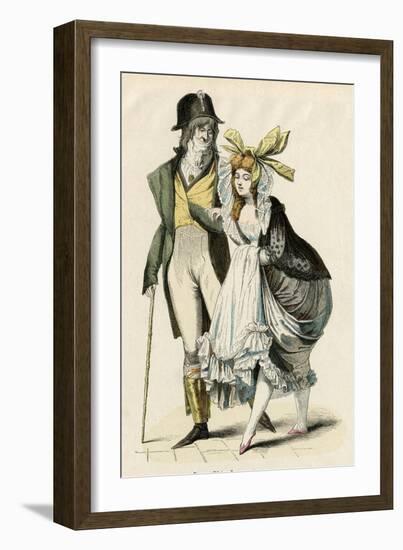 French Merveilleuses-null-Framed Art Print