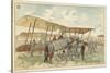 French Military Biplane-null-Stretched Canvas