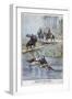 French Military Maneuvers, Fording a River, 1898-Henri Meyer-Framed Giclee Print