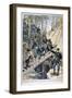 French Military Manoeuvres in the Vosges Mountains, 1896-F Meaulle-Framed Giclee Print