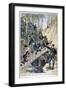 French Military Manoeuvres in the Vosges Mountains, 1896-F Meaulle-Framed Giclee Print