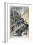 French Military Manoeuvres in the Vosges Mountains, 1896-F Meaulle-Framed Giclee Print