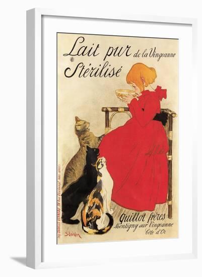 French Milk Poster-null-Framed Art Print