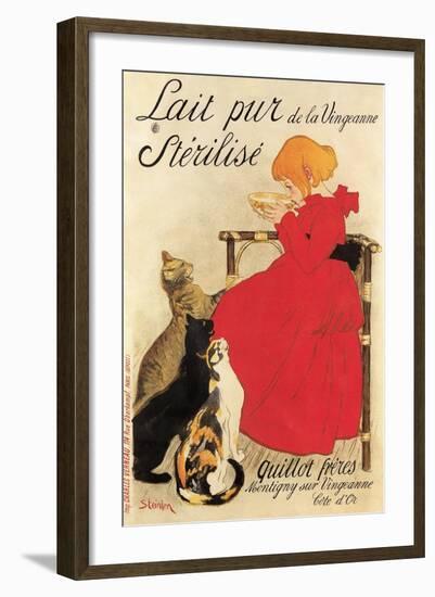 French Milk Poster-null-Framed Art Print