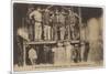 French Miners at Montceau-Les- Mines Central France-null-Mounted Art Print