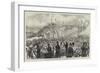 French Ministers of State Laying the Foundation-Stone of New Harbour Works at Boulogne-Charles Robinson-Framed Giclee Print