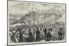 French Ministers of State Laying the Foundation-Stone of New Harbour Works at Boulogne-Charles Robinson-Mounted Giclee Print