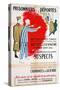 French Ministry of War Poster, C1945-1946-Chaix-Stretched Canvas