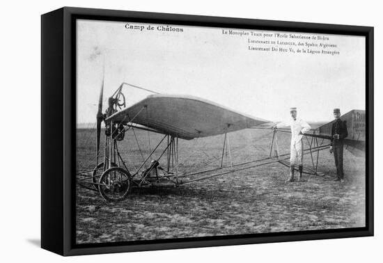 French Monoplane, Biskra, Algeria, C1911-null-Framed Stretched Canvas
