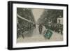 French Motorcycle Grand Prix, Fontainebleau, 22 June 1913. Lavanchy Winning-French Photographer-Framed Giclee Print