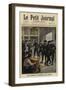 French Mountain Troops Dancing to a Barrel Organ-null-Framed Giclee Print