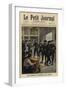 French Mountain Troops Dancing to a Barrel Organ-null-Framed Giclee Print