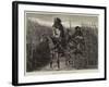 French Mounted Infantry for the War in Tonquin-null-Framed Giclee Print