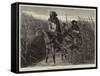 French Mounted Infantry for the War in Tonquin-null-Framed Stretched Canvas