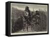 French Mounted Infantry for the War in Tonquin-null-Framed Stretched Canvas