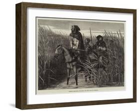 French Mounted Infantry for the War in Tonquin-null-Framed Giclee Print